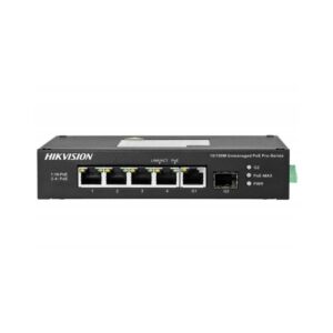 DS-3T0306HP-E/HS - 6 - portowy switch, 4x PoE, 2x SFP