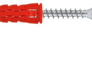 Kołek uniwersalny 6x30/40, wkręt z łbem stożkowym, karton (SFXP-06030040 x 100szt.)