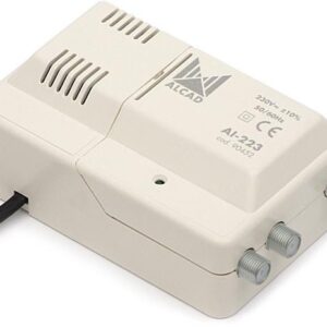 Wzmacniacz Alcad AL-223 VHF-UHF 1we/2wy szerokopasmowy