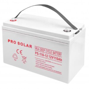 AKUMULATOR VOLT POLSKA DEEP CYCLE VPRO SOLAR 12V 110 Ah VRLA BEZOBSŁUGOWY