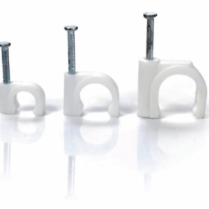 UCHWYT Z GWOŹDZIEM DO PRZEWODÓW OKRĄGŁYCH FLOP-O3 (100szt.)