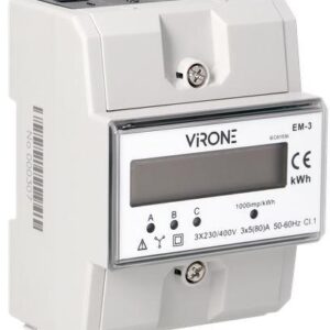 Wskaźnik zużycia energii 3 fazowy Virone EM-3