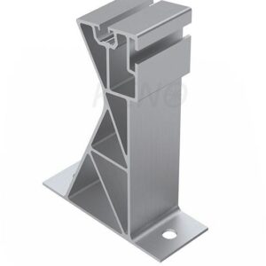 Uchwyt skrajny wysoki do konstrukcji balastowej PV KENO (K-45-7)