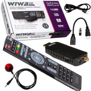 Tuner DVB-T/T2 WIWA H.265 MINI