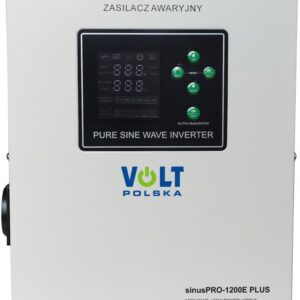 Przetwornica VOLT POLSKA SINUSPRO 1200E PLUS 12V 800/1200W LiFePO4, MENU