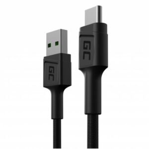 KABEL USB-A / USB-C Green Cell POWERSTREAM 30cm ULTRA CHARGE QUICK CHARGE 3.0 KABGC25