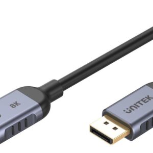 Kabel DisplayPort Unitek 1.4 8k 60hz, 4k 240hz, HD 1,5m