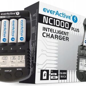 Ładowarka procesorowa do akumulatorków AA / AAA everActive NC-1000 PLUS