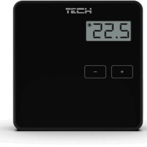 Przewodowy  dwustanowy regulator pokojowy Czarny ST-294v1 Tech sterowniki