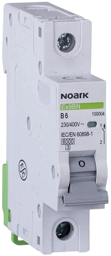 WYŁĄCZNIK NADPRĄDOWY 6 KA, B, 10A, 1P, Ex9BN 1P B10 Noark 100006