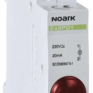 LAMPKA SYGNALIZACYJNA, 230V AC/DC, 1 CZERWONY LED Ex9PD1r Noark 102433