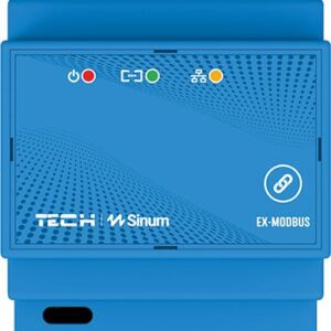 Extender sygnału na szynę DIN EX-MODBUS  Tech sterowniki