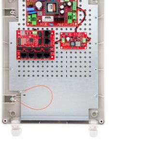 SWITCH POE 5-PORTOWY Z ZASILANIEM BUFOROWYM ATTE IPUPS-5-11-XL2