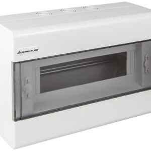 Rozdzielnica modułowa 1x12 natynkowa (N+PE) IP40 SRn-12