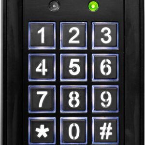 Zamek szyfrowy EURA AC-20C7 czarny