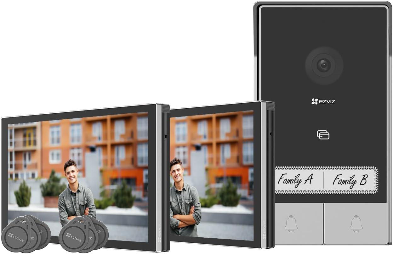 Zestaw wideodomofonowy EZVIZ HP7 z dwoma monitorami