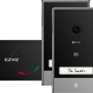 Zestaw wideodomofonowy EZVIZ HP7 z dwoma panelami bramowymi