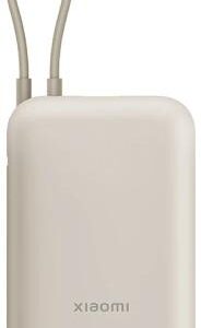 Powerbank Xiaomi 10000mAh z Wbudowanym Kablem USB-C Tan