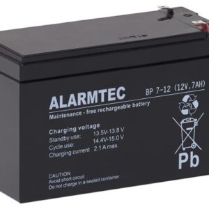 Akumulator AGM ALARMTEC serii BP 12V 7Ah