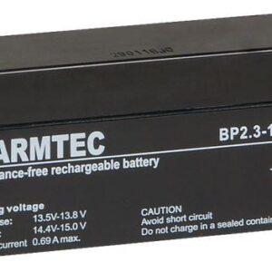 Akumulator AGM ALARMTEC serii BP 12V 2,3Ah