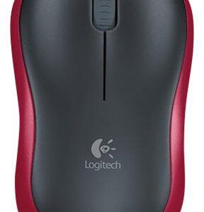 Mysz bezprzewodowa Logitech M185 Wireless Mouse czerwony