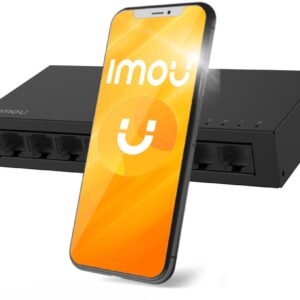 Switch Imou 8-portowy SF108 metalowa obudowa 100Mbps
