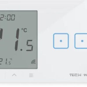 Przewodowy włącznik światła potr. z regulatorem pokojowym biały WSR-03MP Tech Sterowniki