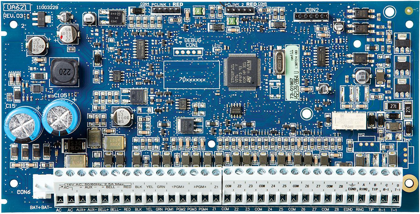 DSC Centrala HS2128 EU/BOARD ONLY/NO MAN HS2128PCBE