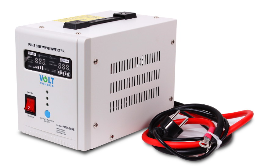 PRZETWORNICA VOLT POLSKA SINUSPRO-500E 12V 350/500W