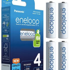 Akumulatorki AA / R6 Panasonic Eneloop 2000mAh BK-3MCDE/4BE (blister 4 szt.)