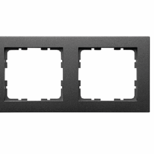 GVS Ramka 2-polowa grafit mat. System 55 do sensorów KNX