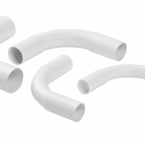 Złączka do rur elektroinstalacyjnych sztywna, kątowa BIAŁY ZKL-16 (1szt.)