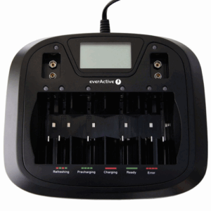 Ładowarka procesorowa do akumulatorków AA / AAA / C / D / 6F22 / 9V everActive NC-900U