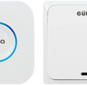 DZWONEK BEZPRZEWODOWY ''EURA'' WDP-82H2bezbateryjny, przycisk (kinetyczny), możliwość rozbudowy