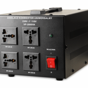 Transformator VOLT POLSKA 230V/110V 2000VA