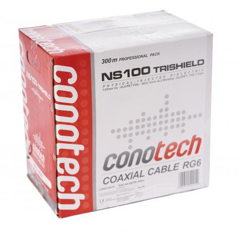 PRZEWÓD KONCENTRYCZNY NS100 Trishield Pull Box - 300m - obrazek 2