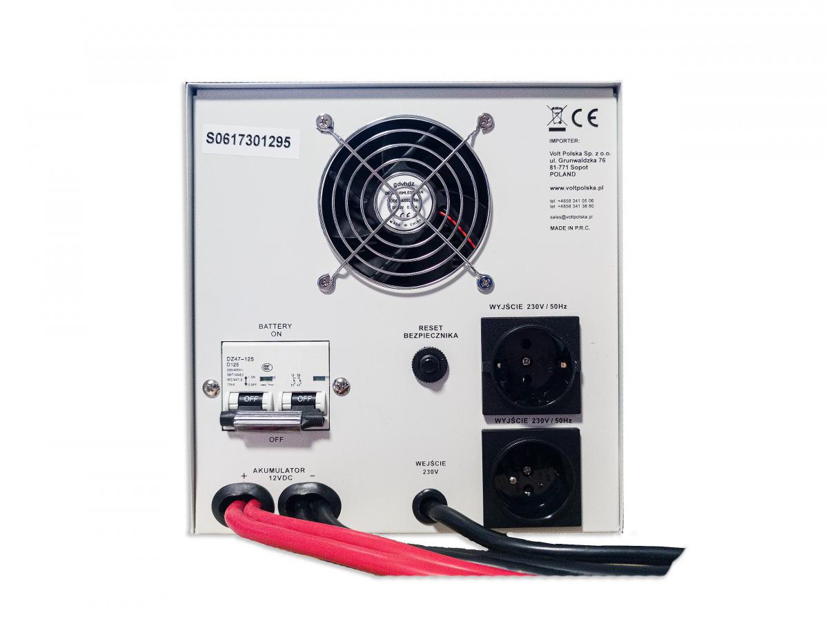 Przetwornica Volt Polska SinusPro 2200E 2200VA 12V 1600/2200W - obrazek 2