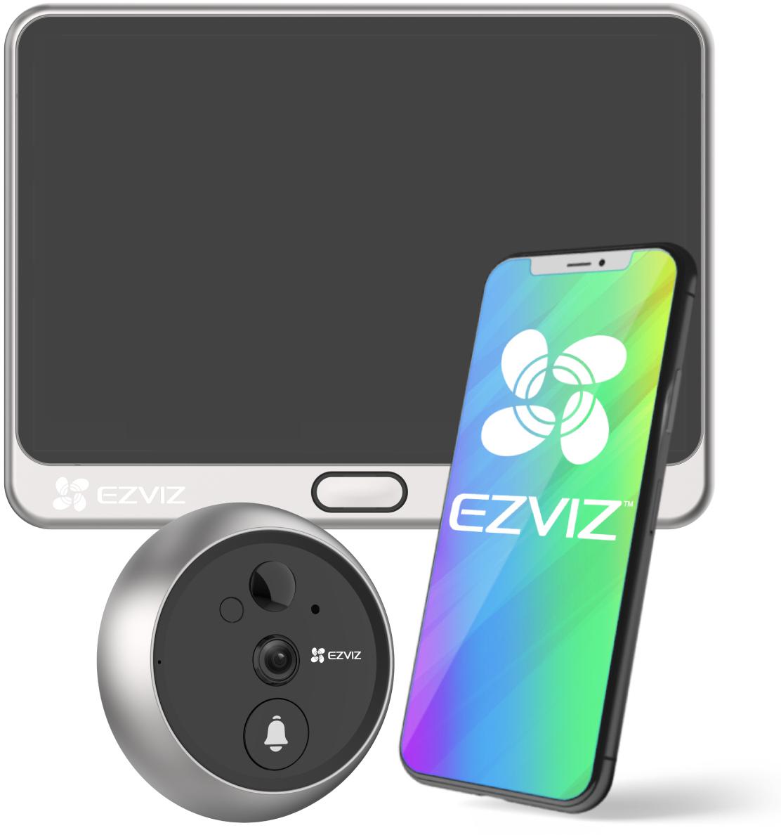 Bezprzewodowy wizjer EZVIZ DP2 2K 3MPx - obrazek 2