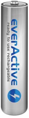 Akumulatorki AAA / R03 Ni-MH everActive 800mAh Silver Line (box 4 szt.) - obrazek 2