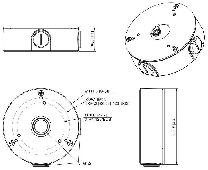 ADAPTER DAHUA PFA13G - obrazek 2