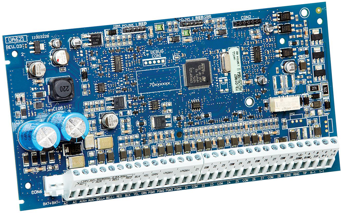 DSC Centrala HS2128 EU/BOARD ONLY/NO MAN HS2128PCBE - obrazek 2
