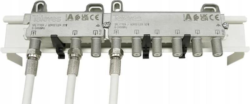 Rozgałęźnik antenowy rtv 4-drożny F4D 519604 Televes - obrazek 2