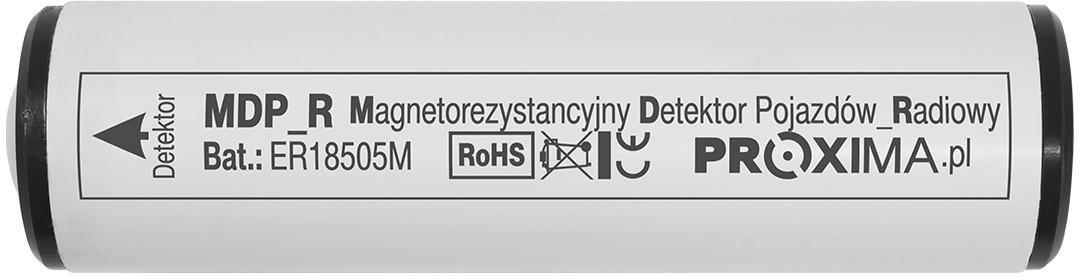 Magnetorezystancyjny detektor pojazdów Proxima MDP_R (radiowy) - obrazek 2