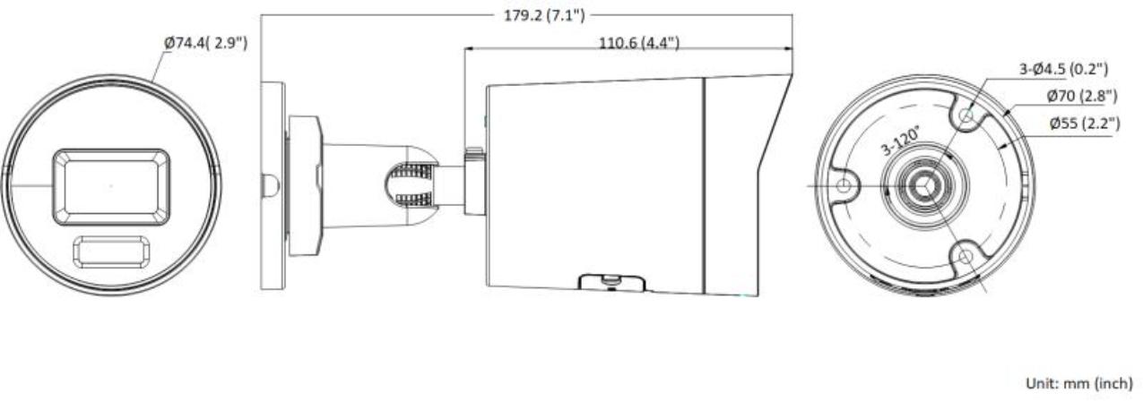 KAMERA IP HIKVISION DS-2CD2046G2H-IU(2.8mm)(eF) - obrazek 2