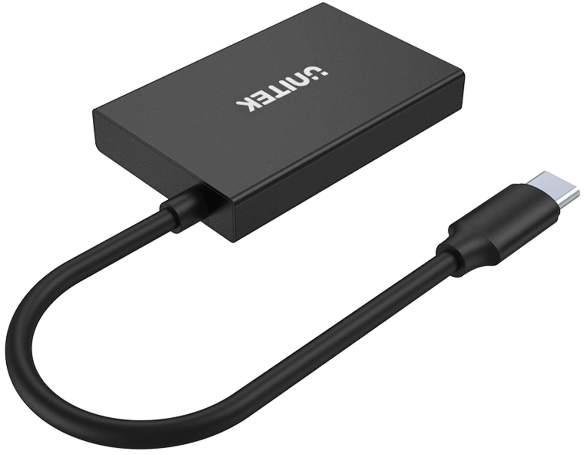 Unitek Hub USB-C 10Gbps 2x USB-A 2x USB-C - obrazek 2