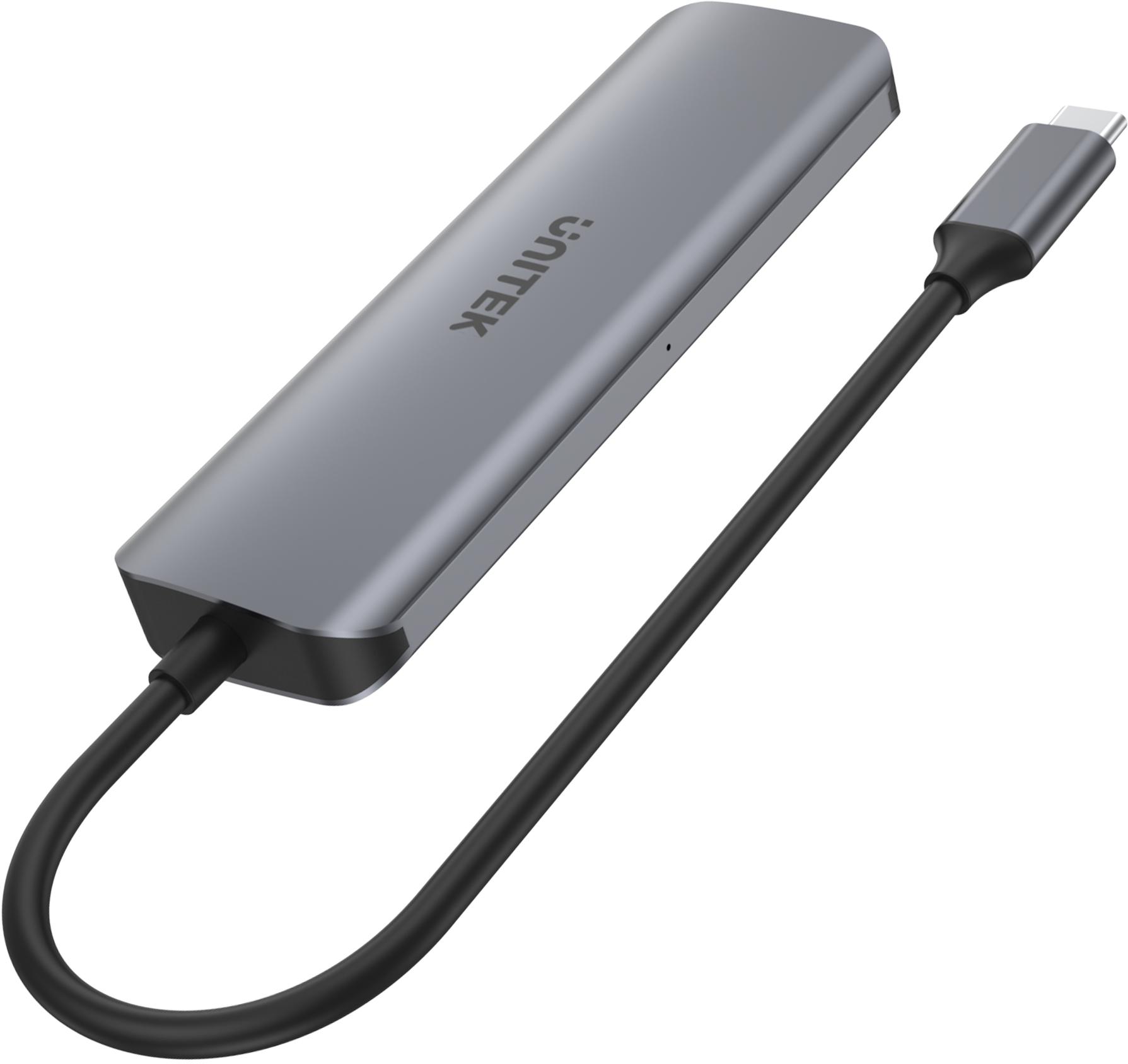 Unitek Aktywny hub USB-C 4xUSB 3.1 Gen1 microUSB - obrazek 2