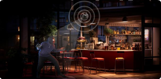 Kamera bezprzewodowa Wifi Dahua F2C-LED-0280B - obrazek 2