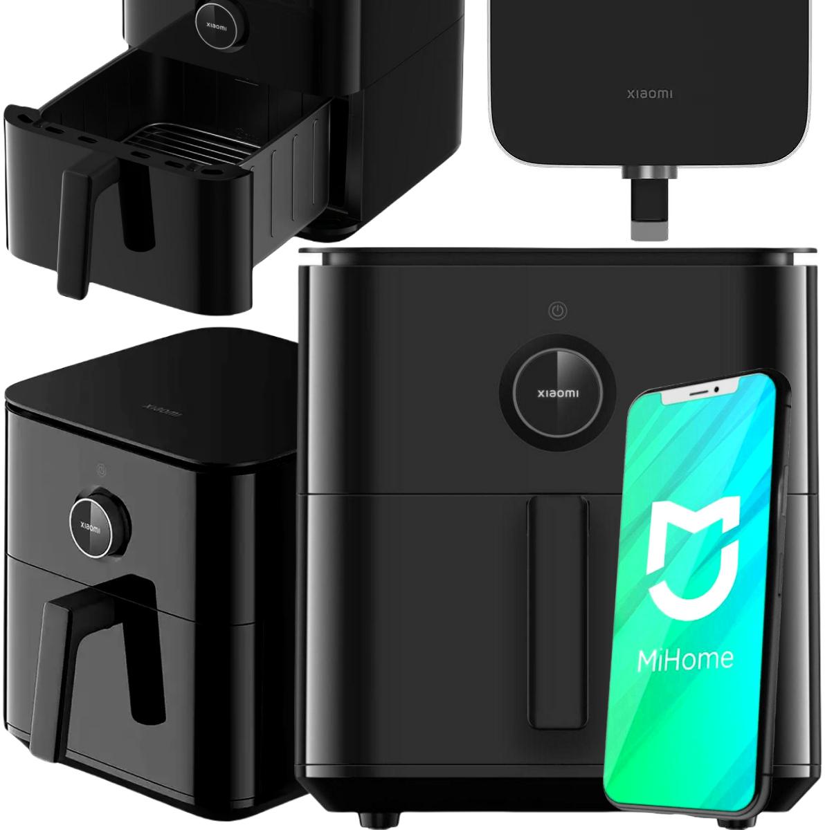 Beztłuszczowa frytkownica Xiaomi Smart Air Fryer 6.5L czarny - obrazek 2