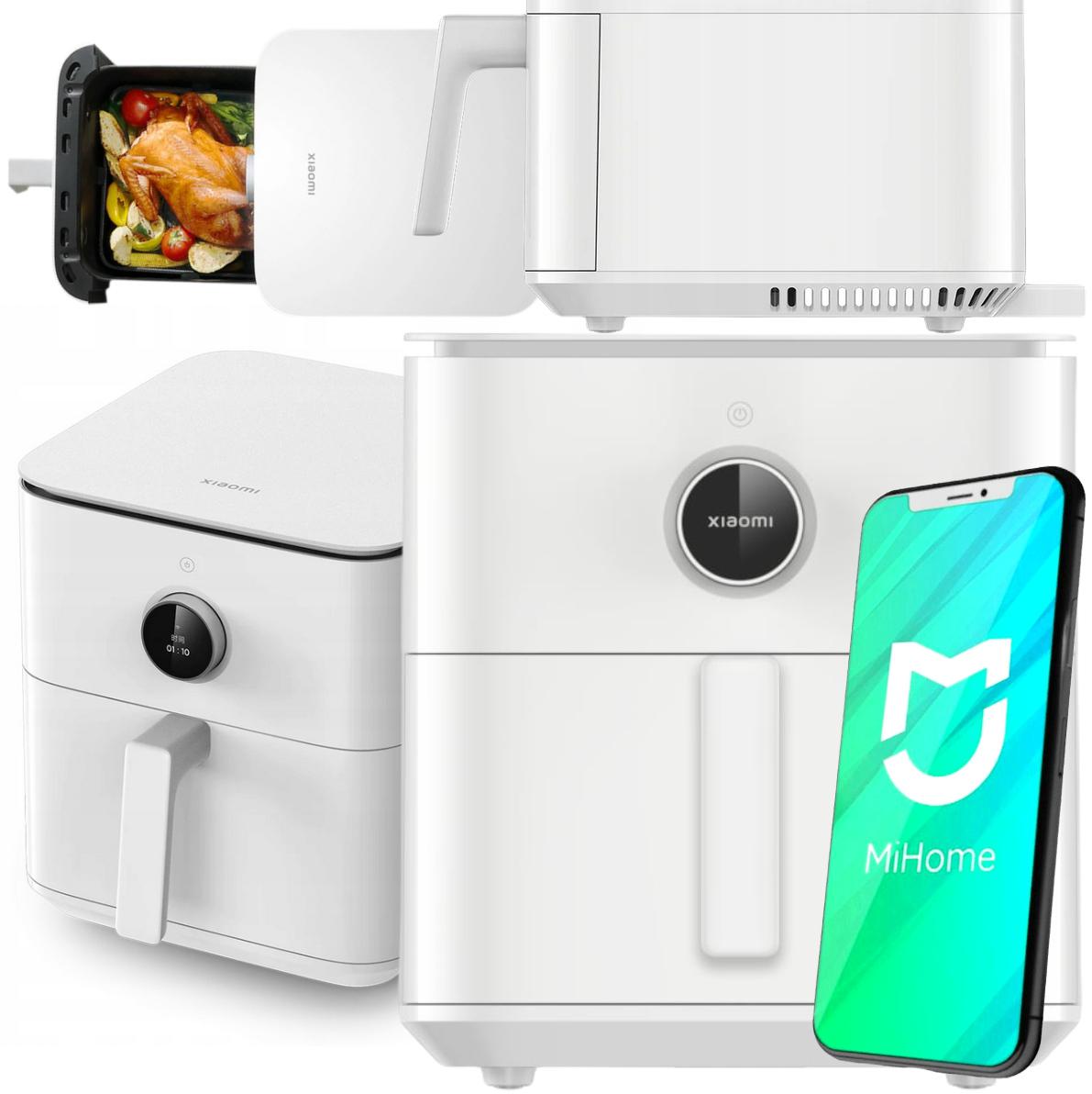 Frytkownica beztłuszczowa Xiaomi Smart Air Fryer 6.5L biały - obrazek 2