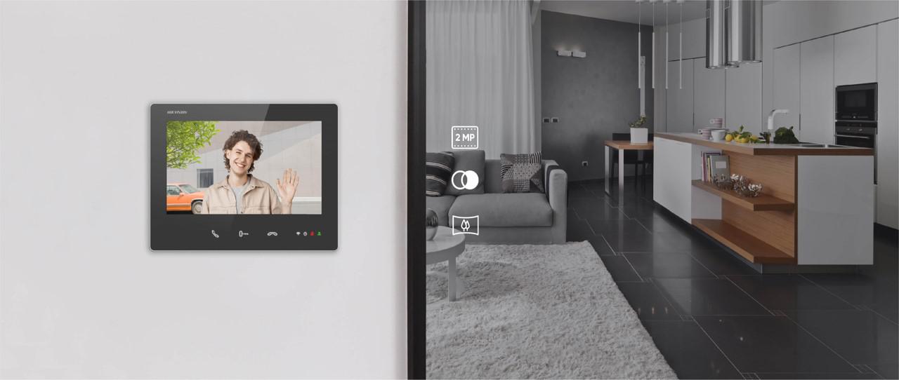 MONITOR WIDEODOMOFONU HIKVISION 2 WIRE DS-KH7300EY-WTE2/White - obrazek 2